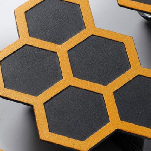 Lampe Murale LED Extérieure - Design en Nid d'Abeille Énergétiquement Efficace