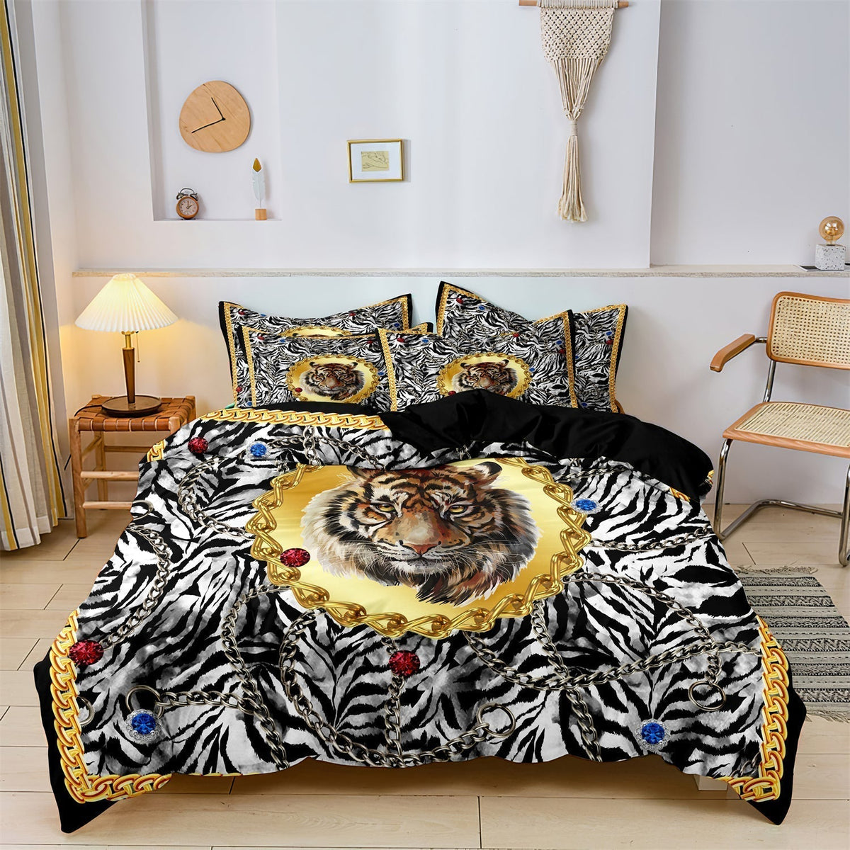 Literie pour Enfants Tigre - Confort et Style Aventureux