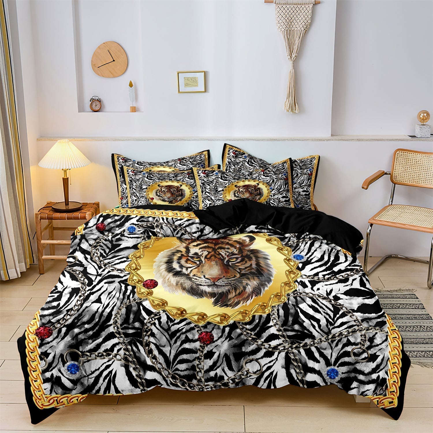 Literie pour Enfants Tigre - Confort et Style Aventureux
