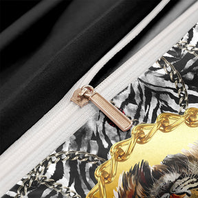 Literie pour Enfants Tigre - Confort et Style Aventureux