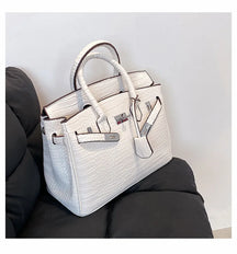 Sac fourre-tout en Cuir PU - Spacieux et Ajustable pour Femmes