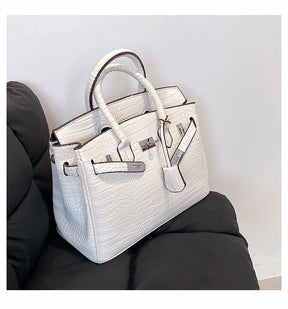 Sac fourre-tout en Cuir PU - Spacieux et Ajustable pour Femmes