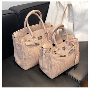 Sac fourre-tout en Cuir PU - Spacieux et Ajustable pour Femmes