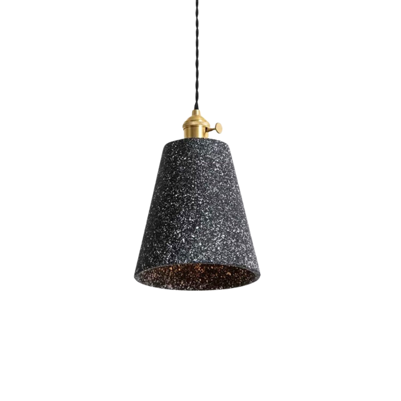 Lampe Suspendue en Béton Design - Élégance Industrielle et Cordon Réglable