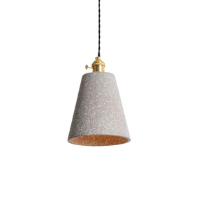 Lampe Suspendue en Béton Design - Élégance Industrielle et Cordon Réglable