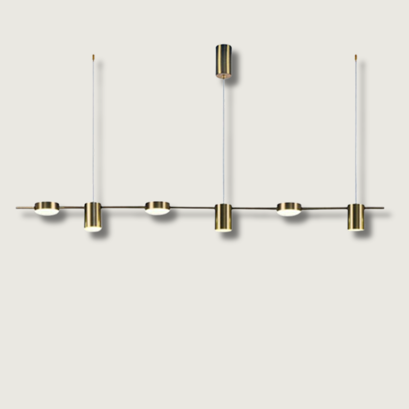 Pendentif LED Élégant avec Cordon Réglable - Lumière Brillante et Design Luxueux