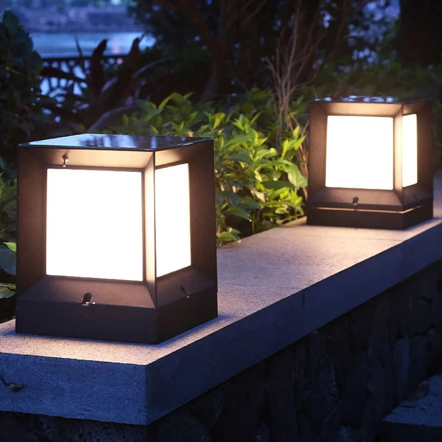 Lampe d'extérieur en Aluminium - Éclairage Élégant pour Jardin et Terrasse