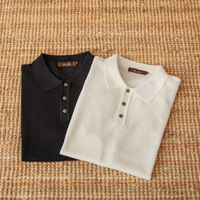 Polo en Coton Mercerisé pour Homme - Confort Luxueux et Élégance Intemporelle