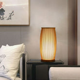 Lampe de Table en Bambou Naturel - Éclairage Doux et Design Élégant