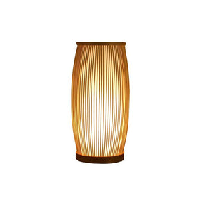 Lampe de Table en Bambou Naturel - Éclairage Doux et Design Élégant