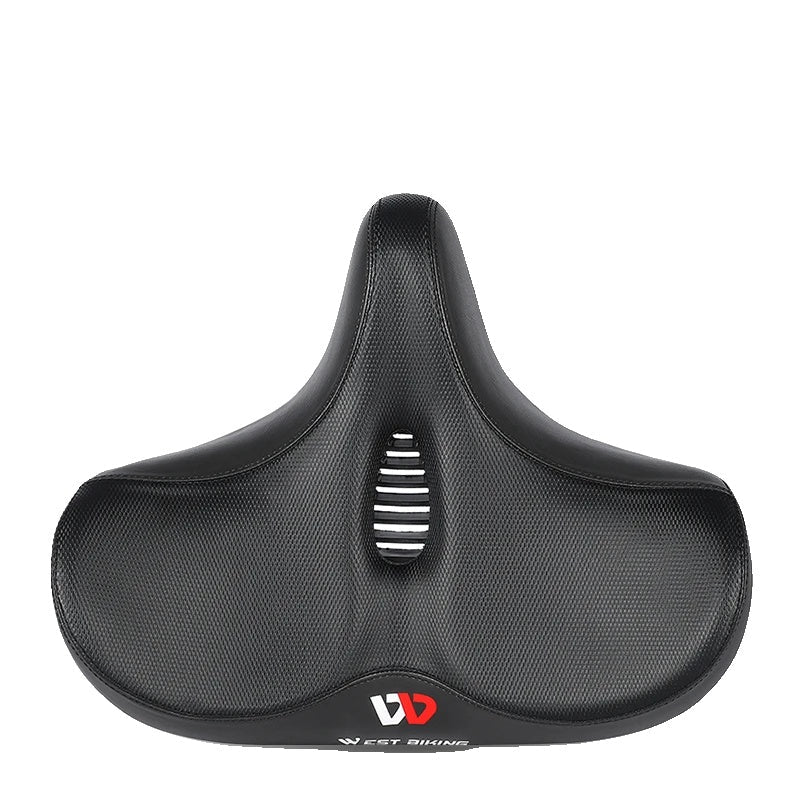 Selle de Vélo Confortable pour Longue Distance - Coussin Élargi et Absorption des Chocs
