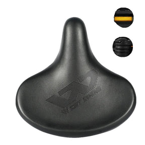 Selle de Vélo Confortable pour Longue Distance - Coussin Élargi et Absorption des Chocs