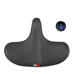 Selle de Vélo Confortable pour Longue Distance - Coussin Élargi et Absorption des Chocs