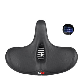 Selle de Vélo Confortable pour Longue Distance - Coussin Élargi et Absorption des Chocs
