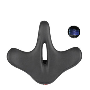 Selle de Vélo Confortable pour Longue Distance - Coussin Élargi et Absorption des Chocs
