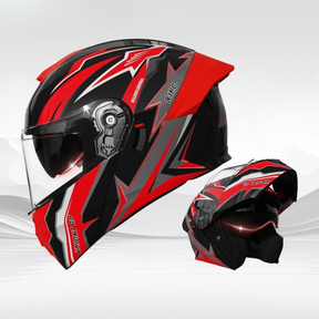 Casque de Moto Modulaire Hommes - Protection Ultime et Confort Supérieur