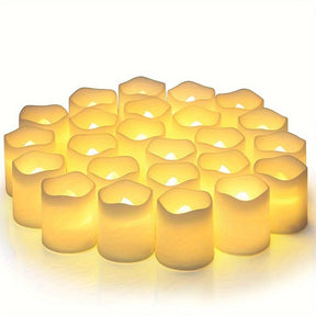 Bougies LED pour Ambiance Festive - Sûres et Élégantes pour Toutes Occasions