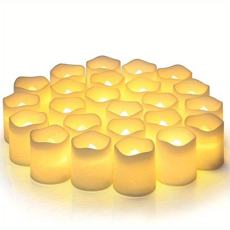 Bougies LED pour Ambiance Festive - Sûres et Élégantes pour Toutes Occasions