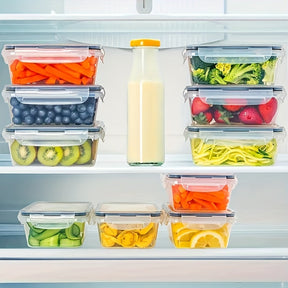 Contenants de Stockage Alimentaire Étanches - Préserve la Fraîcheur et Évite les Fuites