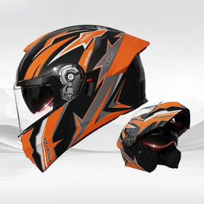 Casque de Moto Modulaire Hommes - Protection Ultime et Confort Supérieur