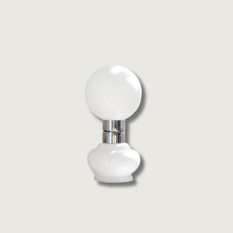 Lampe en Verre Blanc Élégante - Design Moderne et Durable