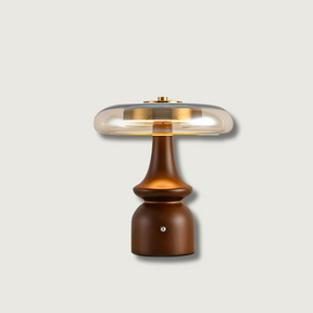 Lampe d'Accent Moderne en Verre - Ambiance Chaleureuse et Élégante