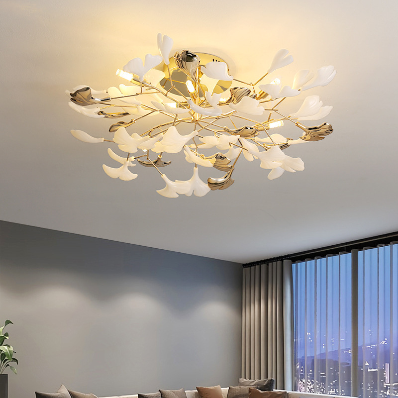 Lampe de Plafond Ginkgo - Éclairage LED Doux et Élégant