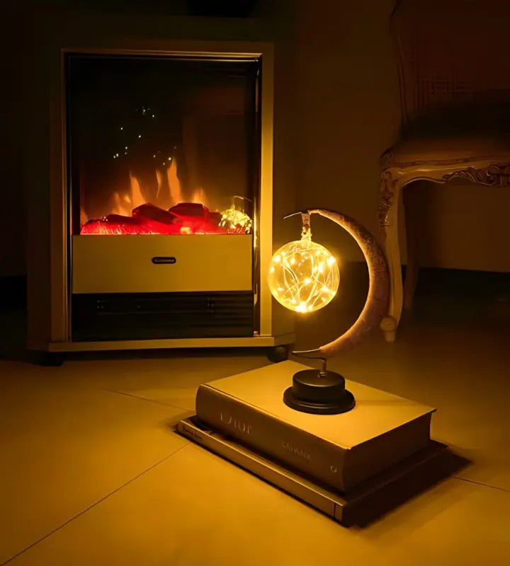 Lampe de Lune LED - Ambiance Apaisante et Magique