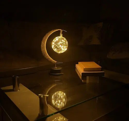 Lampe de Lune LED - Ambiance Apaisante et Magique