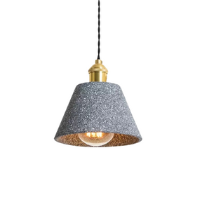 Lampe Suspendue en Béton Design - Élégance Industrielle et Cordon Réglable