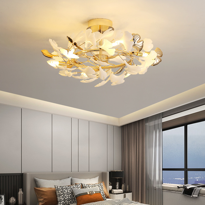 Lampe de Plafond Ginkgo - Éclairage LED Doux et Élégant