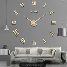 Horloge Murale Géométrique Moderne - Décoration Élégante pour Salon