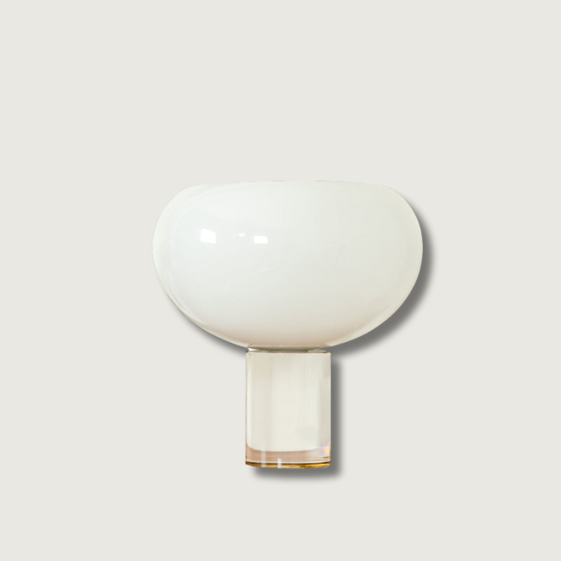 Lampe de Table en Verre Rond - Design Élégant et Fonctionnel