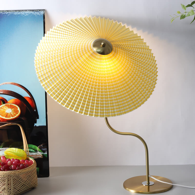 Lampe de Table en Parapluie - Éclairage Relaxant et Énergétique