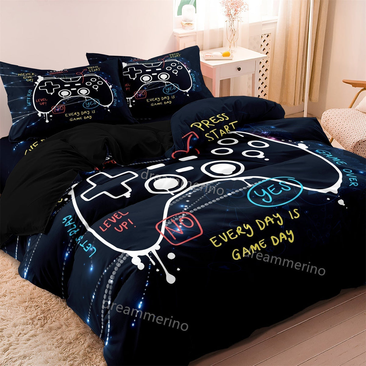 Literie de Jeu pour Enfants - Design Cool et Confortable