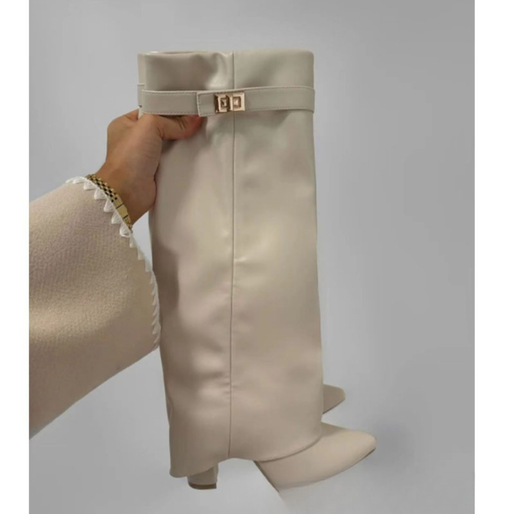 Bottes Noires Confortables pour Femmes - Style Élégant et Polyvalent