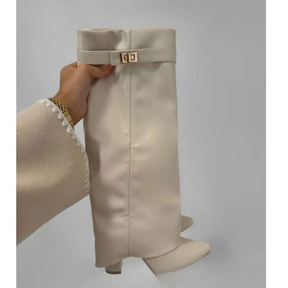 Bottes Noires Confortables pour Femmes - Style Élégant et Polyvalent
