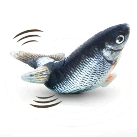 Jouet Interactif pour Chiens - Poisson Mobile avec Capteur de Mouvement