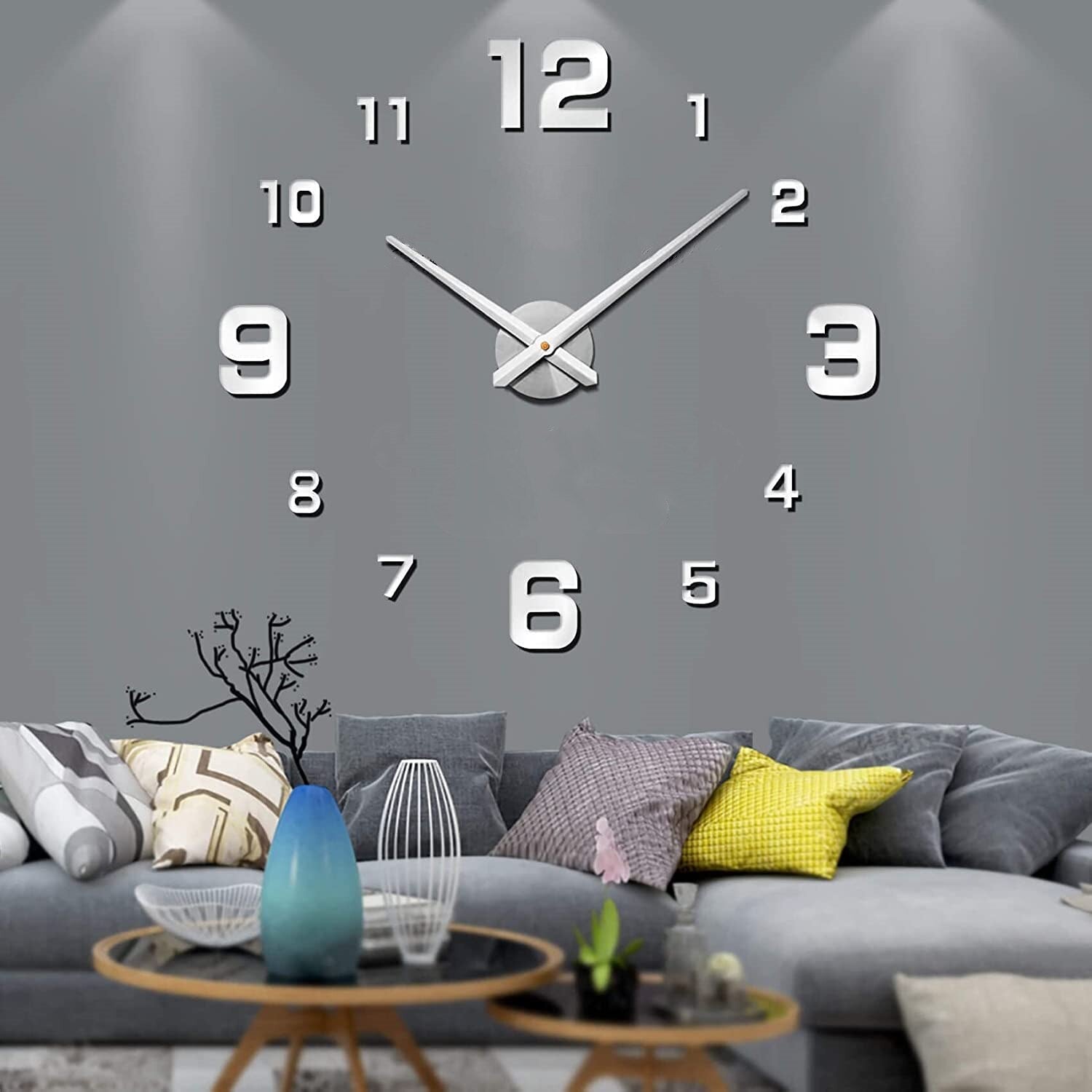 Horloge Murale Design Moderne - Élément Décoratif et Créatif