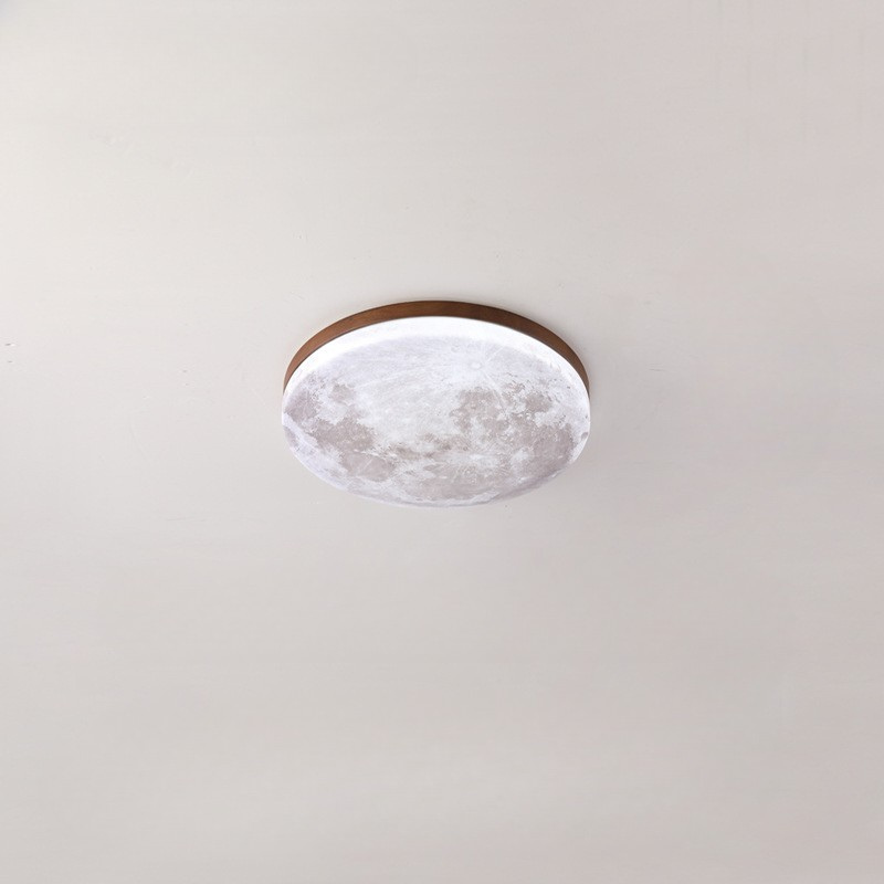 Lampe de Plafond Élégante en Bois - Design Minimaliste et Éclairage Accueillant