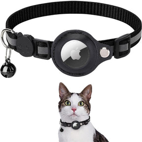 Collier GPS pour Chat Sécurisé - Design Réfléchissant et Dégagement Rapide