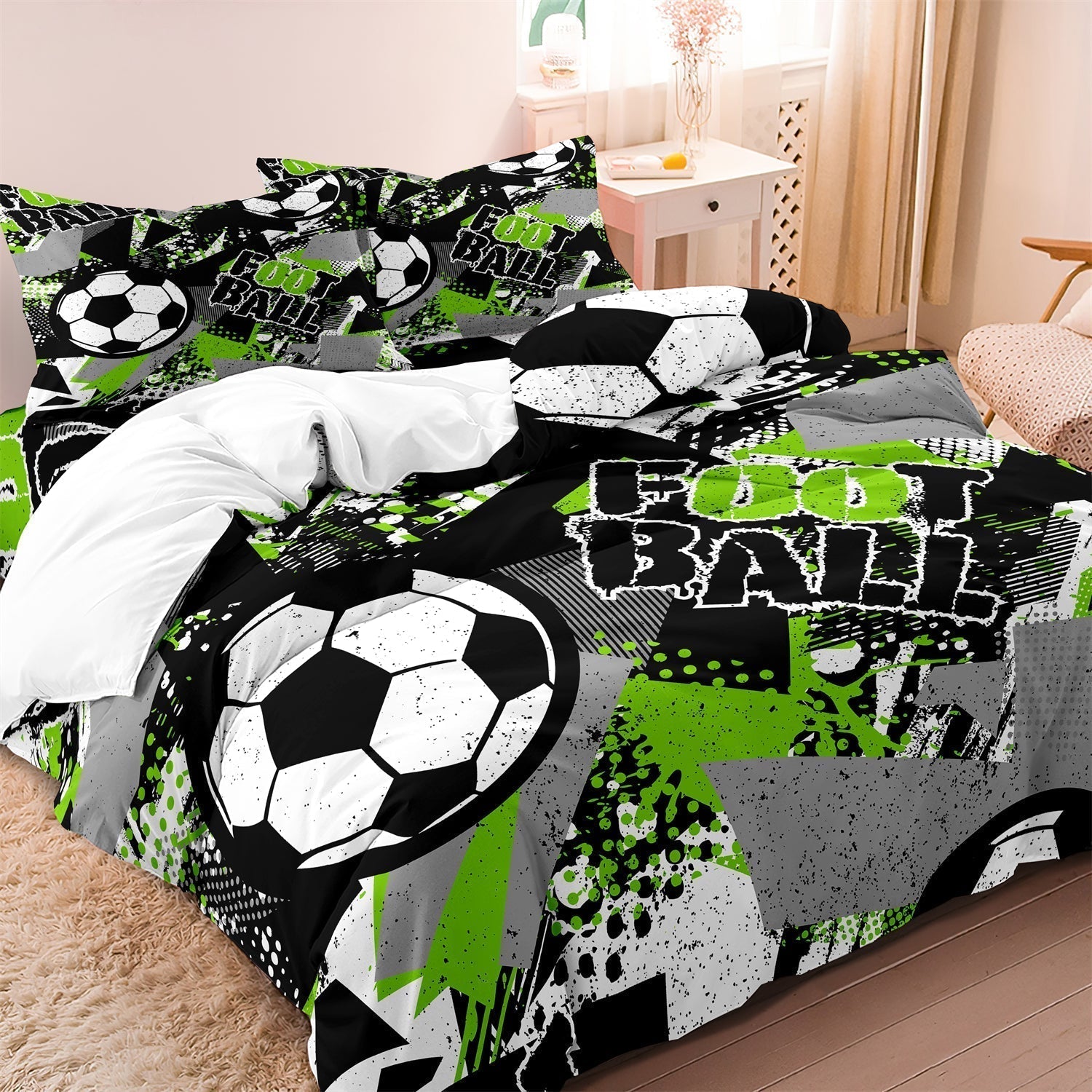 Literie de Football pour Enfants - Confort et Style pour Jeunes Fans