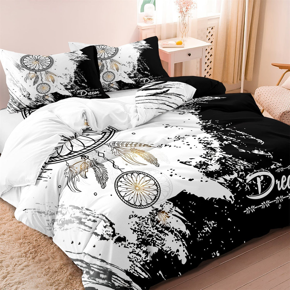 Ensemble de Literie Bohemian - Créez un Environnement de Sommeil Enchanteur