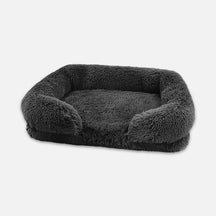 Lit pour Chien en Mousse à Mémoire - Confort Optimal et Doublure Imperméable