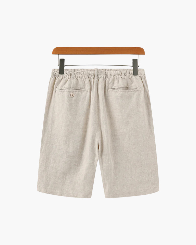 Shorts en Lin Respirant - Confort Léger pour Été Élégant