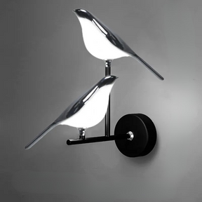 Applique Murale Oiseaux LED - Éclairage Doux et Économe en Énergie