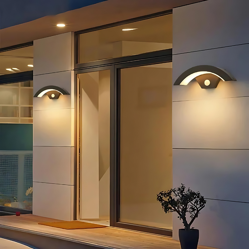 Applique Murale LED Extérieure - Étanche avec Détecteur de Mouvement