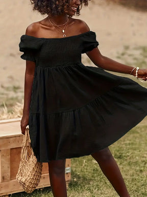 Robe Décolleté Élégante pour Femmes - Confort et Style pour Printemps Été