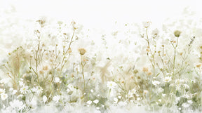 Watercolour Floral Sketch Wallpaper