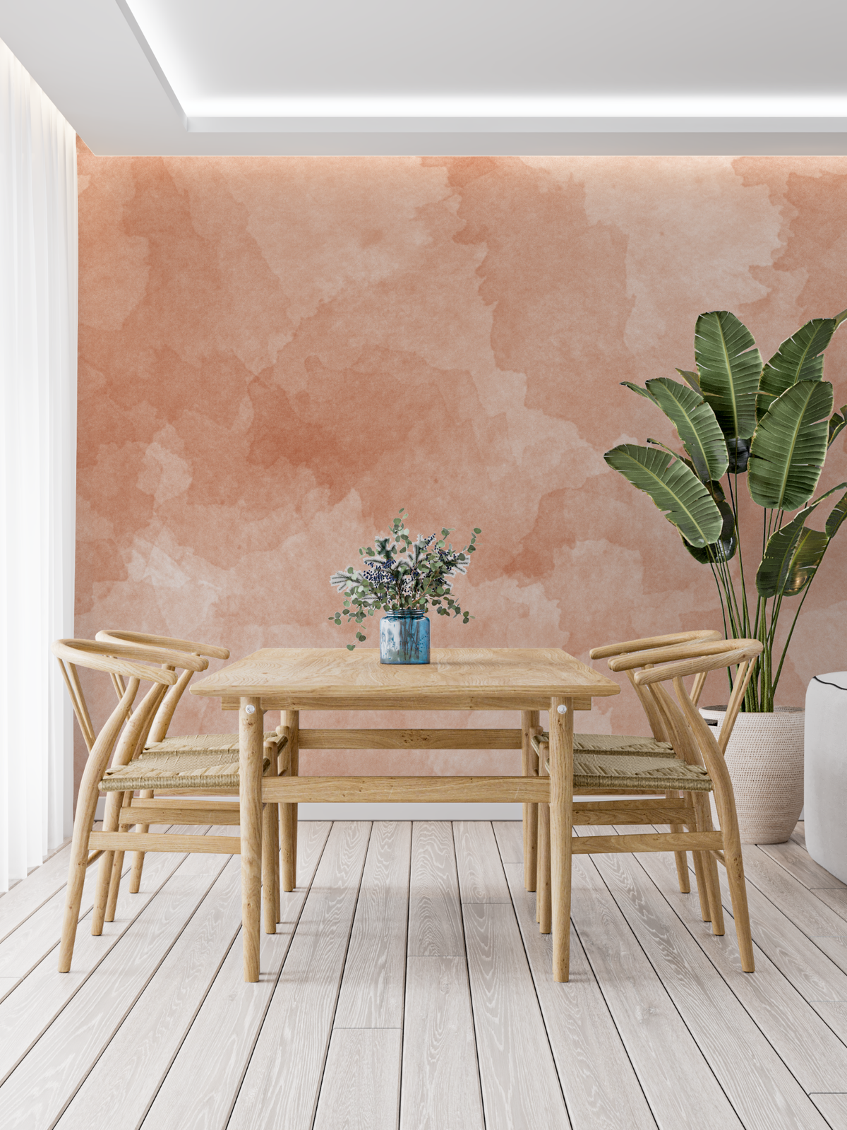 Terracotta Tone Wallpaper